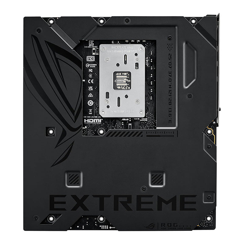 ASUS ROG Crosshair X870E Extreme AMD X870E AM5 E-ATX Gaming Motherboard – 20+2+2 Power Stages, DDR5, PCIe 5.0, 5X M.2, 5G & 10G LAN, Wi-Fi 7, USB4 Type-C, 5” LCD, AI Overclocking & Networking