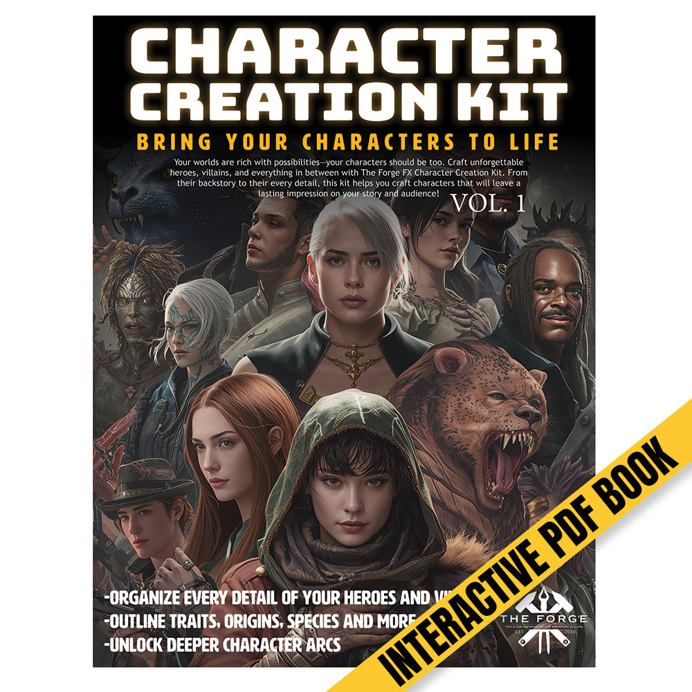 The Forge FX: Character Creation Kit (INTERACTIVE PDF DOWNLOAD)
