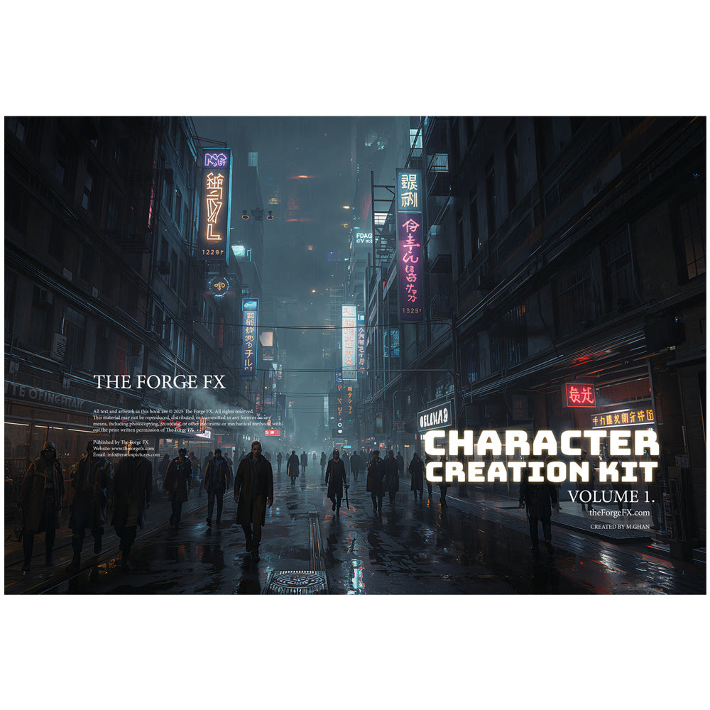 The Forge FX: Character Creation Kit (INTERACTIVE PDF DOWNLOAD)