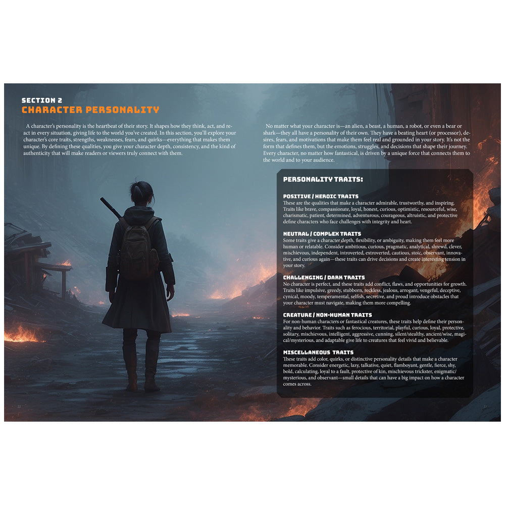 The Forge FX: Character Creation Kit (INTERACTIVE PDF DOWNLOAD)