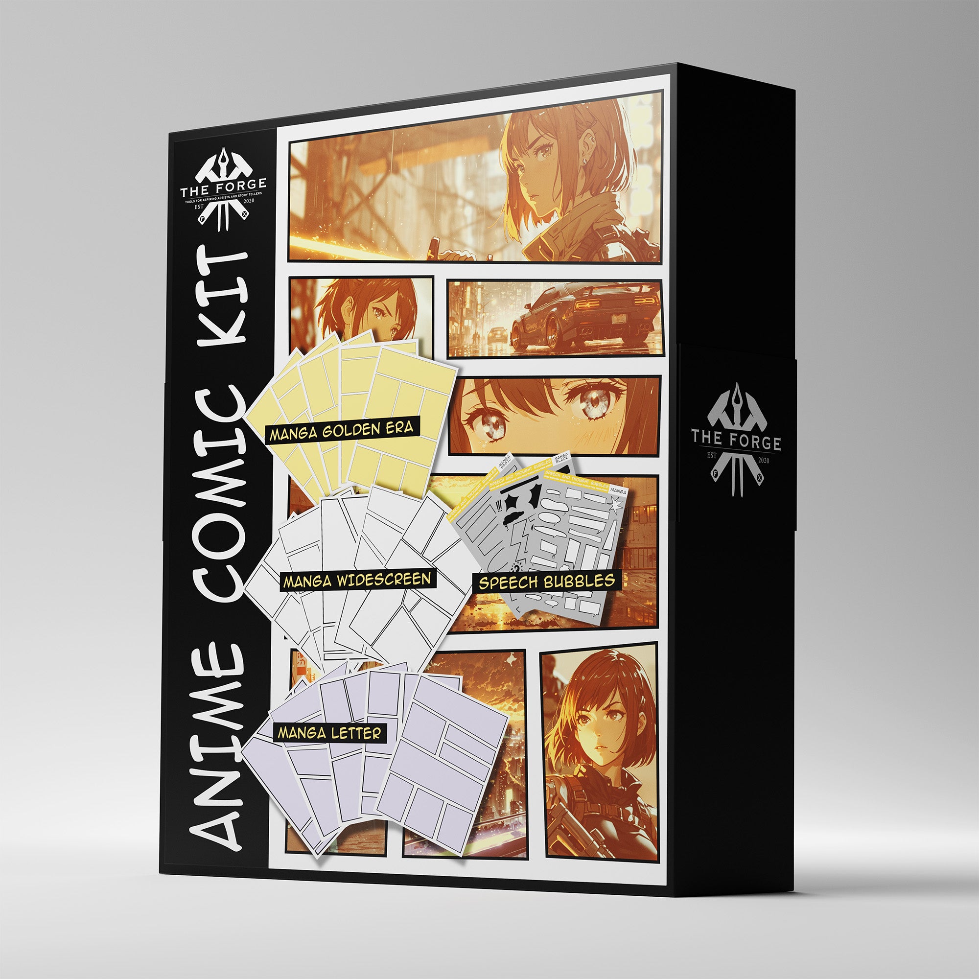 The Forge FX: Anime Comic Creator Kit (digital Download)