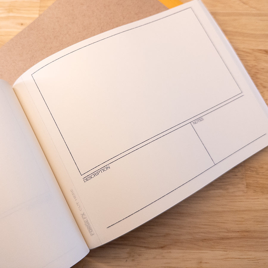 The Forge FX: 16:9 Storyboard Sketchbook