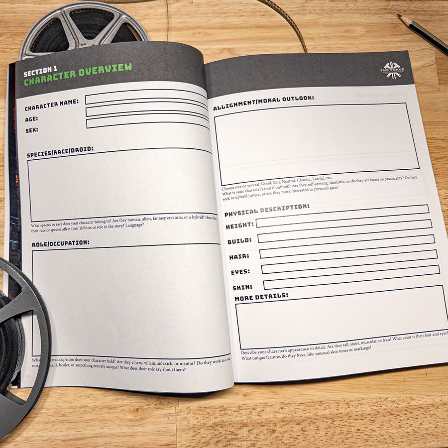 The Forge FX: Character Creation Kit (PHYSICAL EDITION)