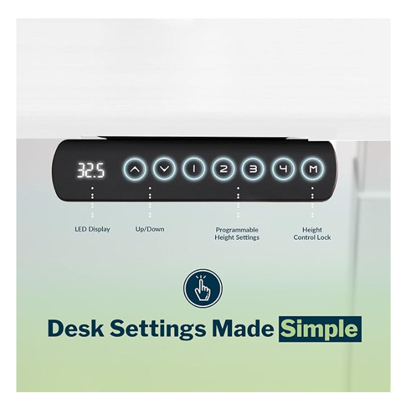 Vari ComfortEdge 80x60 L-Shape Electric Standing Desk